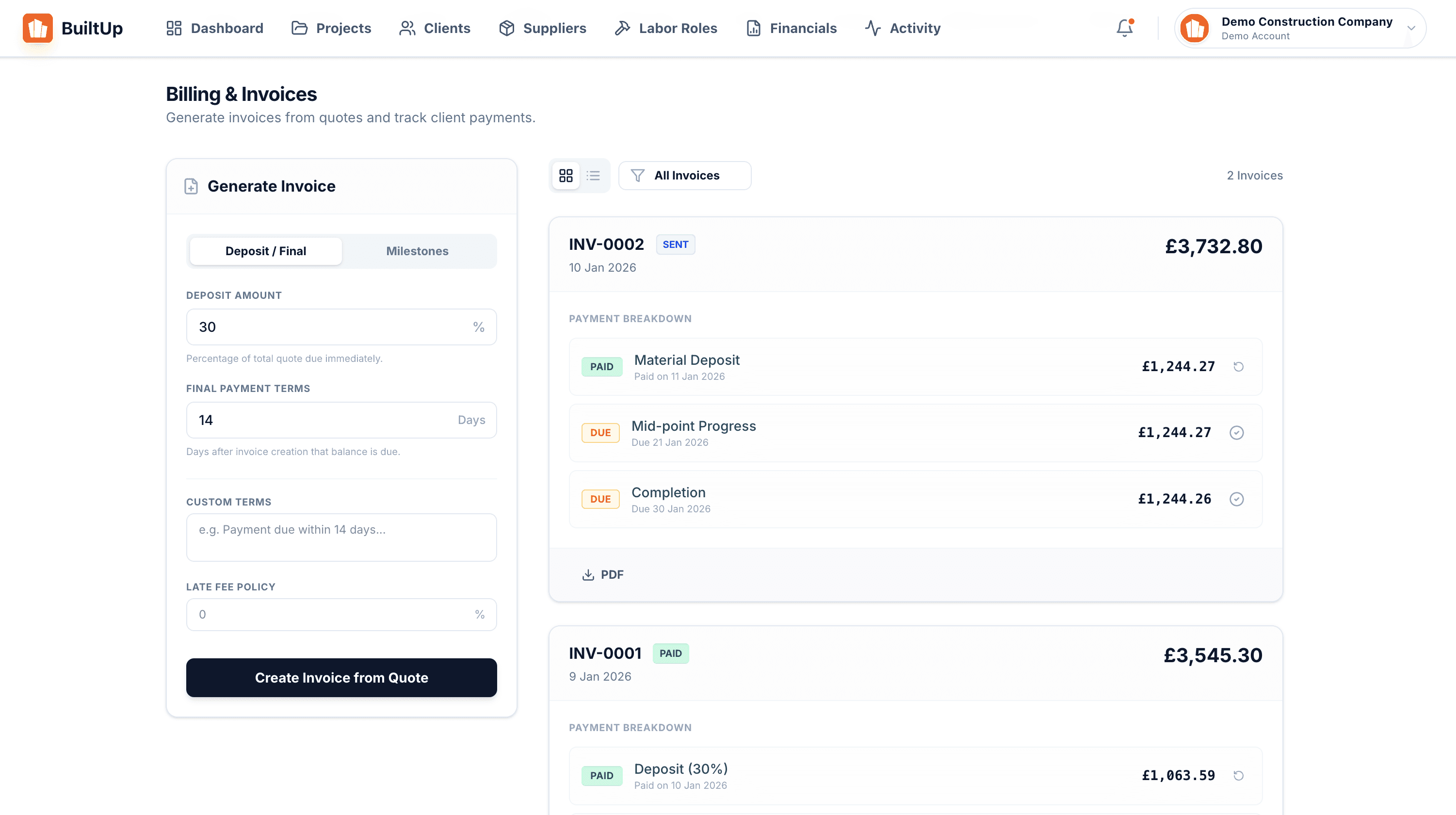 Construction Invoicing: How to Get Paid in Days, Not Months