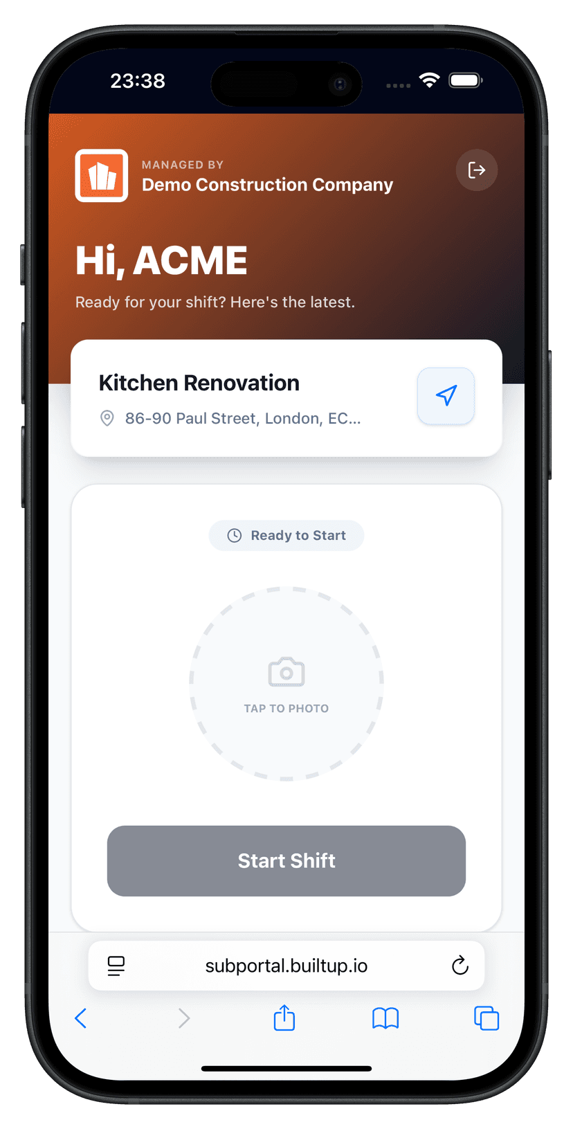 Subcontractor Portal